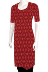 Handloom Ikat Silk Cotton Kurta Material