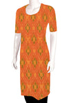 Handloom Ikat Silk Cotton Kurta Material
