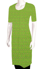 Handloom Ikat Silk Cotton Kurta Material-Rutambhara-RUTAMBHARA