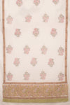 Hand Block Printed Cotton 3-Piece Salwar Suit Material