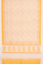 Hand Block Printed Cotton 3-Piece Salwar Suit Material-Rutambhara-RUTAMBHARA