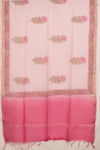 Hand Block Printed Chanderi Silk Cotton 2-Piece Salwar Suit Material