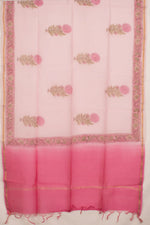 Hand Block Printed Chanderi Silk Cotton 2-Piece Salwar Suit Material-Rutambhara-RUTAMBHARA