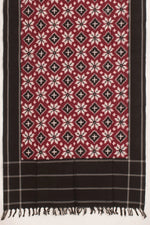 Handloom Ikat Cotton 3-Piece Salwar Suit Material-Rutambhara-RUTAMBHARA