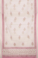 Hand Block Printed Cotton 3-Piece Salwar Suit Material-Rutambhara-RUTAMBHARA