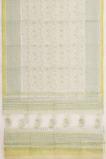 Hand Block Printed Cotton 3-Piece Salwar Suit Material-Rutambhara-RUTAMBHARA