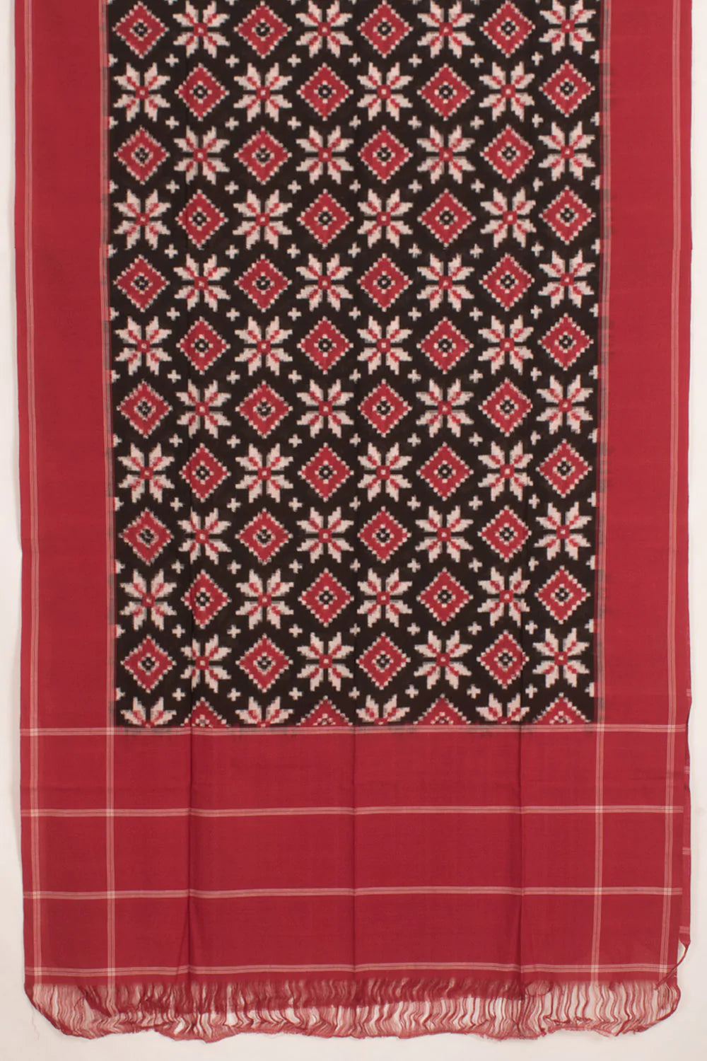 Handloom Mangalgiri Cotton 3-Piece Salwar Suit Material