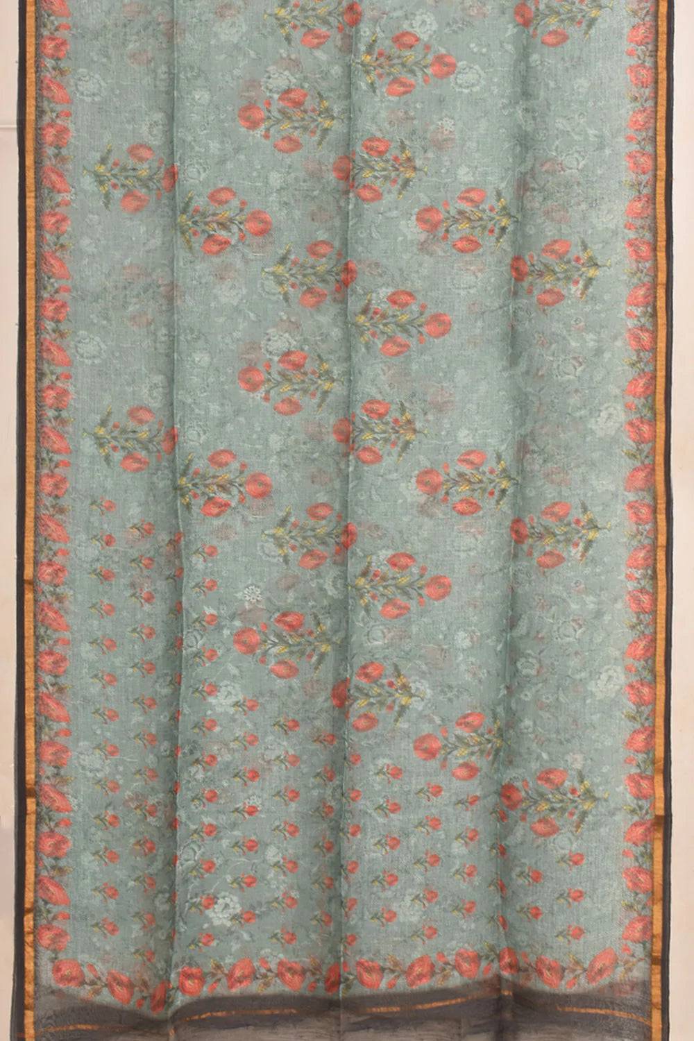 Digital Printed Linen 2-Piece Salwar Suit Material