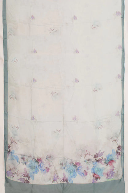 Digital Printed Chinon 2-Piece Salwar Suit Material-Rutambhara-RUTAMBHARA