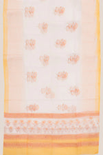 Hand Block Printed Cotton 3-Piece Salwar Suit Material-Rutambhara-RUTAMBHARA