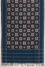 Handloom Ikat Cotton 3-Piece Salwar Suit Material-Rutambhara-RUTAMBHARA