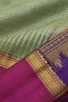Pure Zari Jacquard Kanjivaram Silk Saree