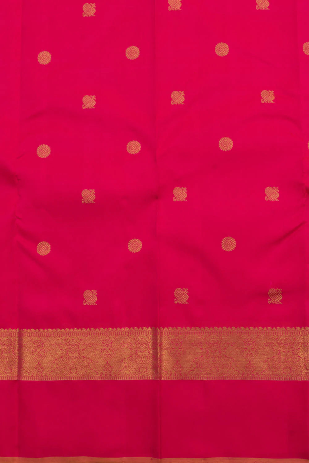 Eevara Pink Kancheevaram Heirloom Silk Saree