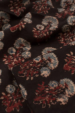 Ajrakh Printed Cotton Kurta Material-Rutambhara-RUTAMBHARA