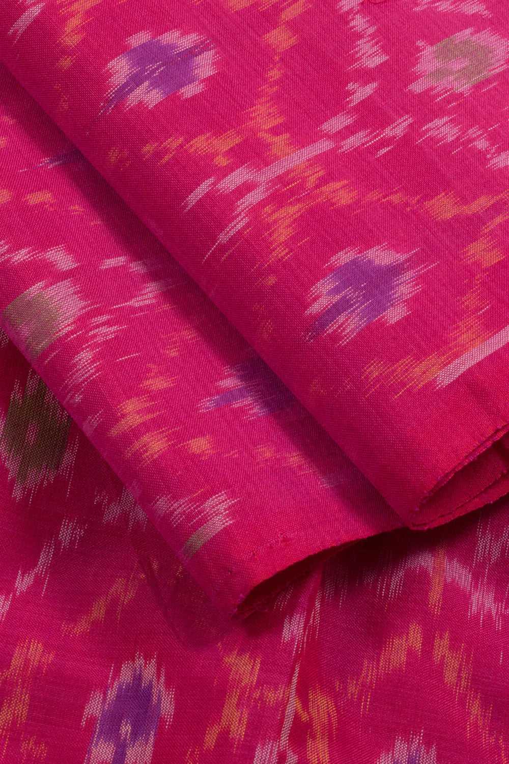 Handloom Ikat Silk Cotton Kurta Material-Rutambhara-RUTAMBHARA