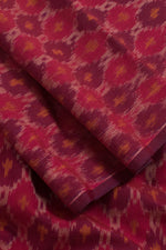 Handloom Ikat Silk Cotton Kurta Material-Rutambhara-RUTAMBHARA
