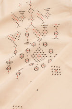Off White Tangaliya Cotton Kurta Material-Rutambhara-RUTAMBHARA