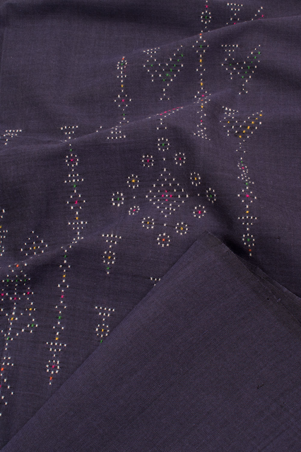 Tangaliya Cotton Kurta Material-Rutambhara-RUTAMBHARA