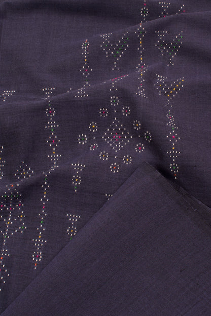 Tangaliya Cotton Kurta Material-Rutambhara-RUTAMBHARA