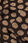 Hand Block Printed Gajji Silk Kurta Material