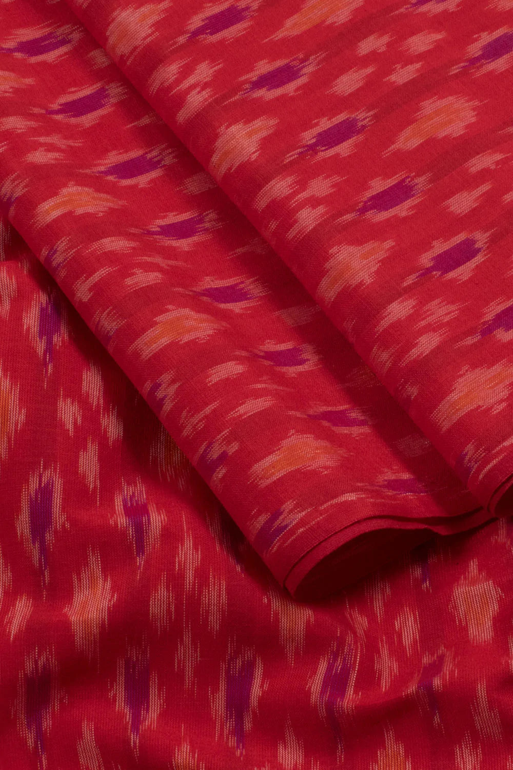 Handloom Ikat Silk Cotton Kurta Material-Rutambhara-RUTAMBHARA