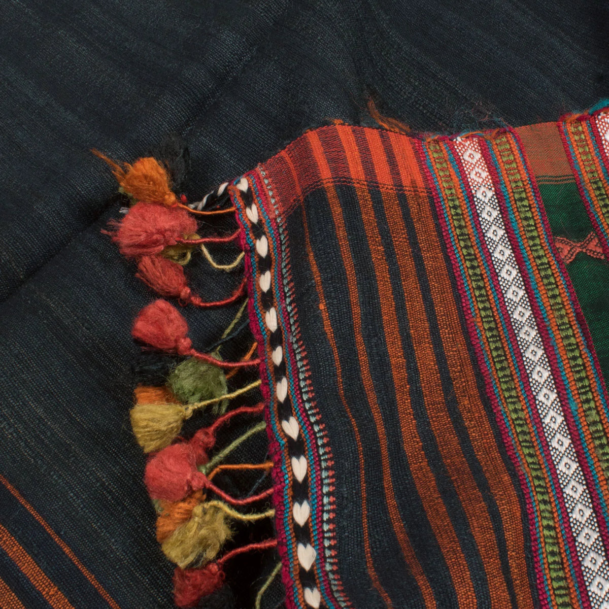 Handwoven Kutchi Weave Tussar Cotton Dupatta