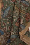 Hand Painted Pen Kalamkari Tussar Silk Dupatta