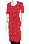 Handloom Ikat Raw Silk Kurta Material