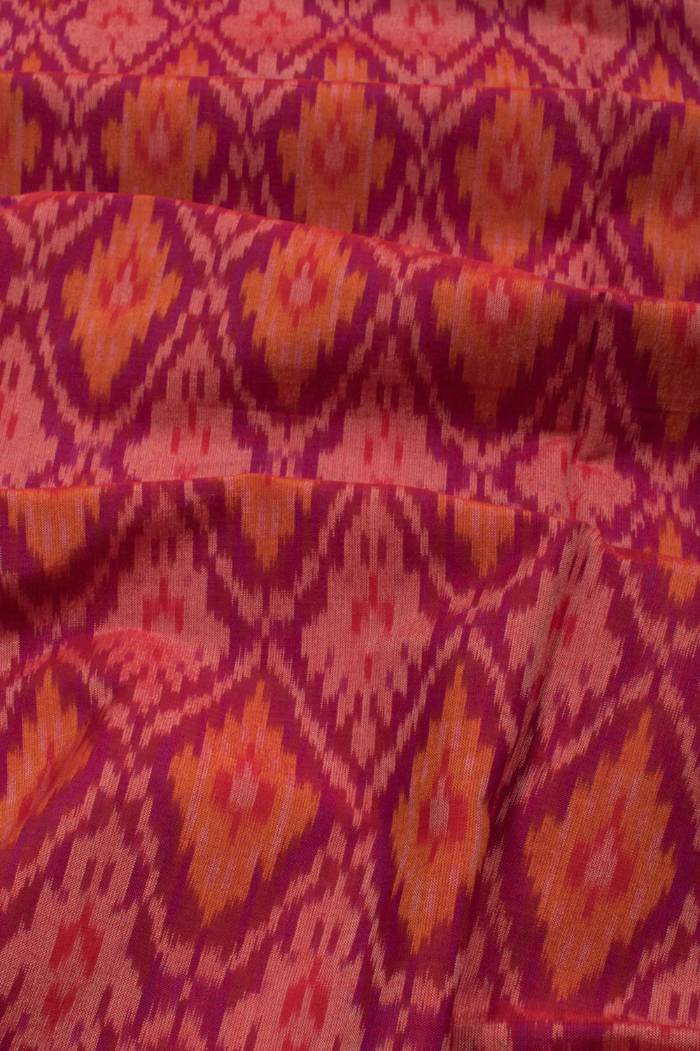 Handloom Ikat Silk Cotton Kurta Material
