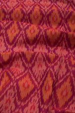 Handloom Ikat Silk Cotton Kurta Material-Rutambhara-RUTAMBHARA