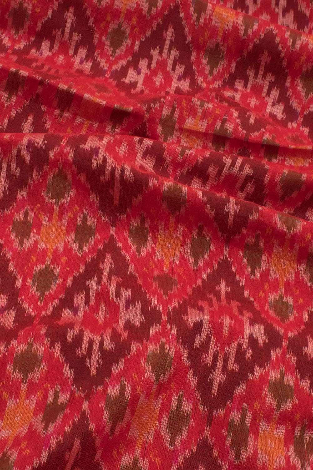Handloom Ikat Silk Cotton Kurta Material