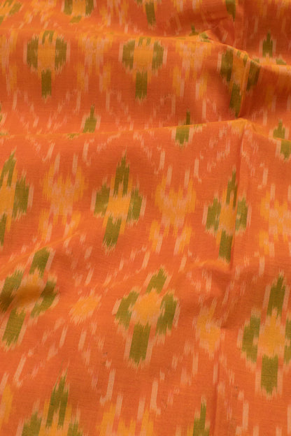 Handloom Ikat Silk Cotton Kurta Material-Rutambhara-RUTAMBHARA