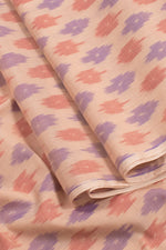 Handloom Ikat Silk Cotton Kurta Material-Rutambhara-RUTAMBHARA