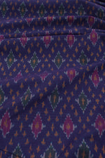 Handloom Ikat Silk Cotton Kurta Material-Rutambhara-RUTAMBHARA