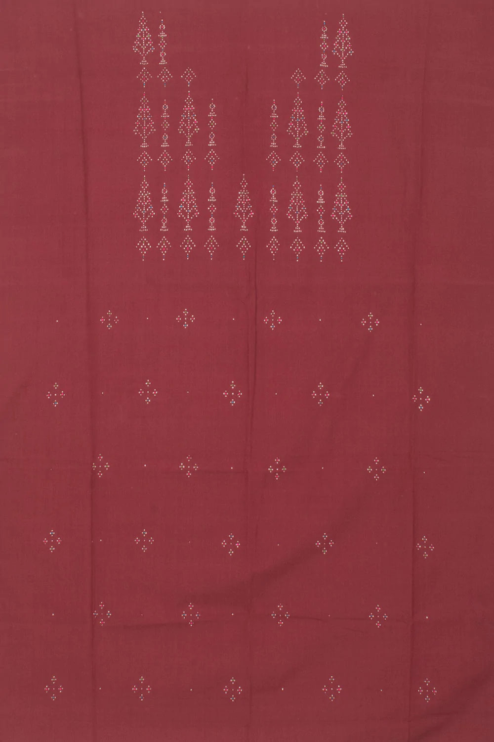 Tangaliya Cotton 2-Piece Salwar Suit Material-Rutambhara-RUTAMBHARA