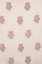 Hand Block Printed Cotton 3-Piece Salwar Suit Material-Rutambhara-RUTAMBHARA