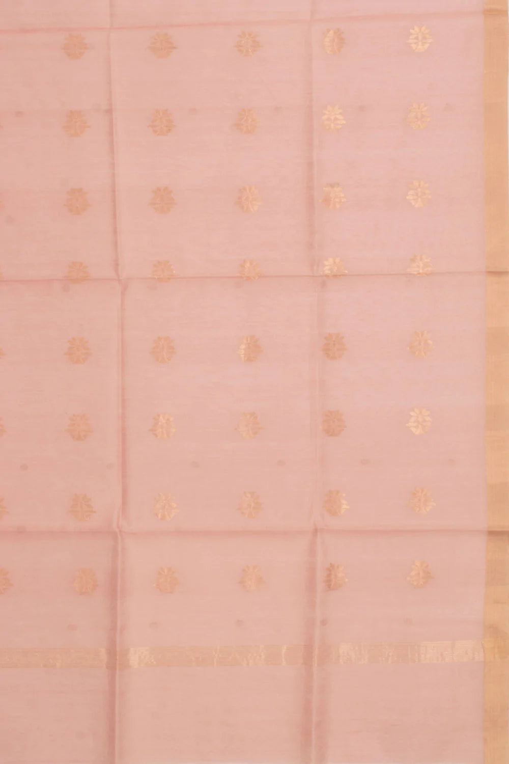 Handloom Chanderi Silk Cotton 2-Piece Salwar Suit Material