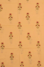 Hand Block Printed Cotton 3-Piece Salwar Suit Material-Rutambhara-RUTAMBHARA