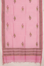 Hand Block Printed Cotton 3-Piece Salwar Suit Material-Rutambhara-RUTAMBHARA