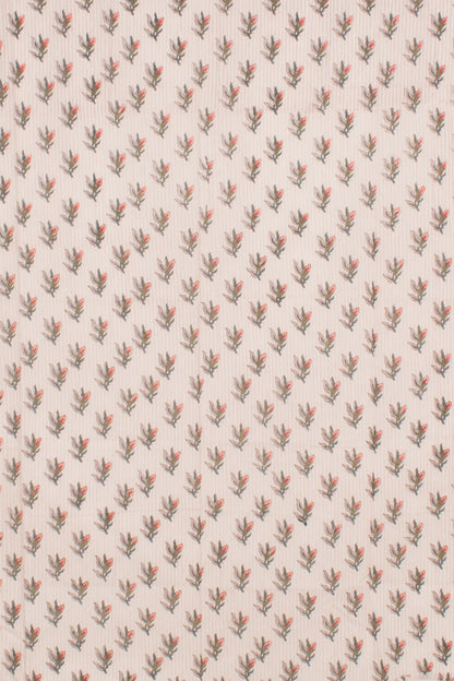 Hand Block Printed Chanderi 3-Piece Salwar Suit Material-Rutambhara-RUTAMBHARA