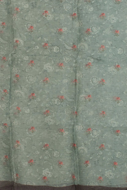 Digital Printed Linen 2-Piece Salwar Suit Material-Rutambhara-RUTAMBHARA