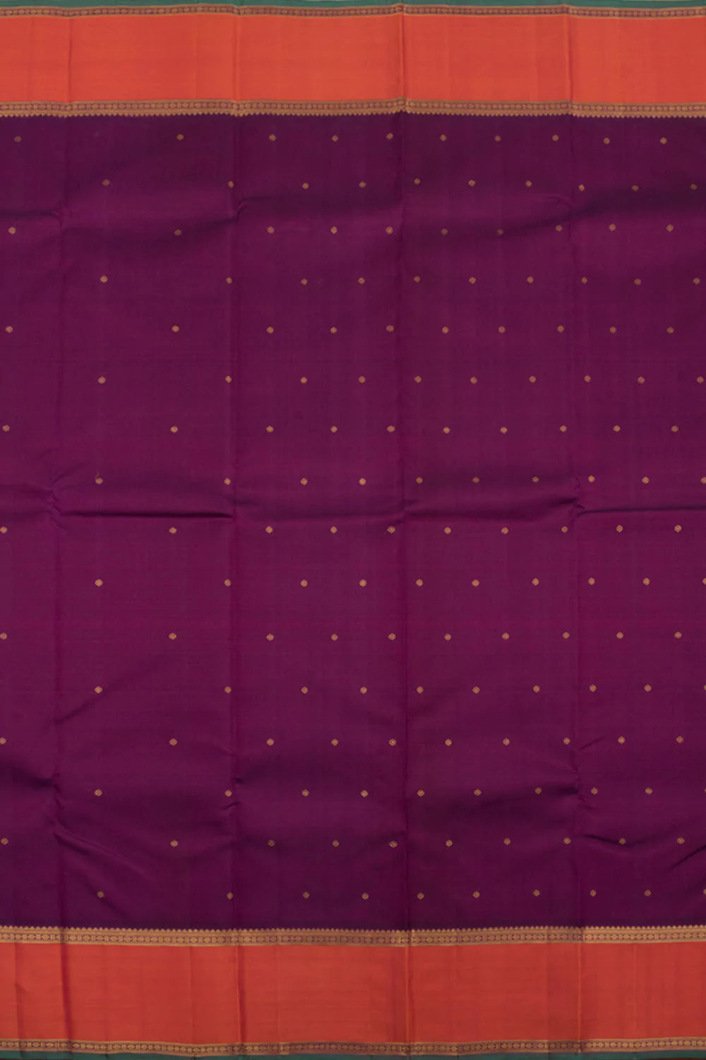 Eevara Royal Purple Kancheevaram Heirloom Silk Saree
