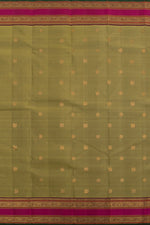 Eevara Pista Green Kancheevaram Heirloom Silk Saree-Rutambhara-Green-RUTAMBHARA