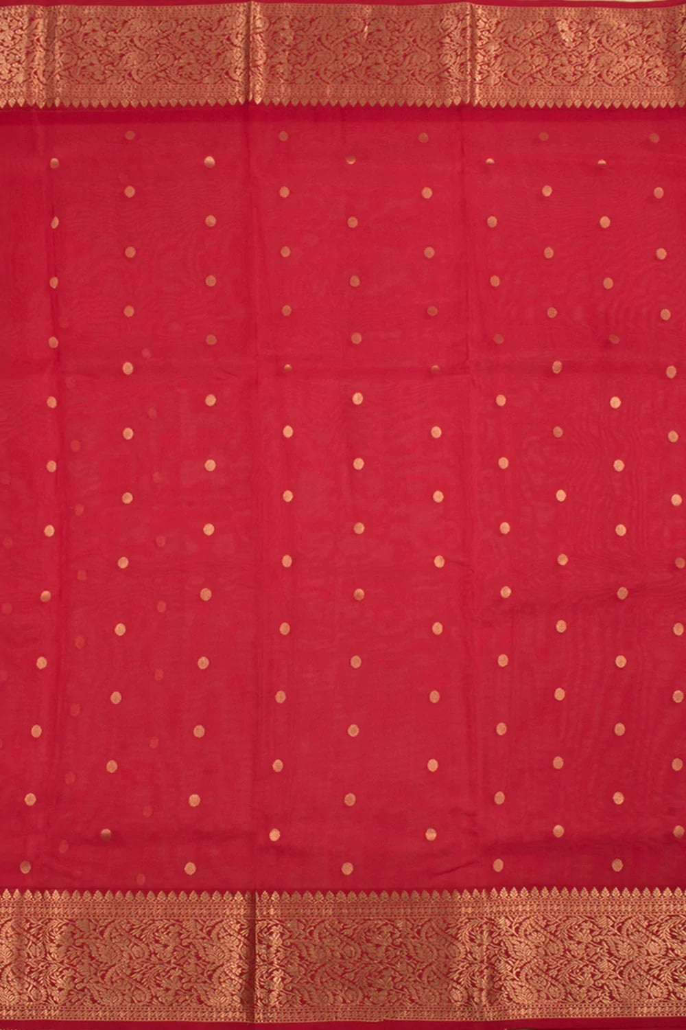 Handloom Chanderi Organza Saree-Rutambhara-RUTAMBHARA