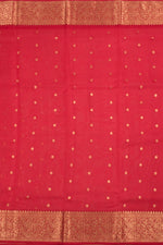Handloom Chanderi Organza Saree-Rutambhara-RUTAMBHARA