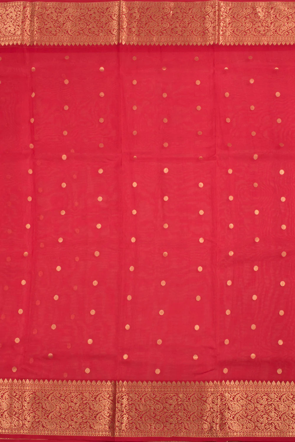 Handloom Chanderi Organza Saree-Rutambhara-RUTAMBHARA