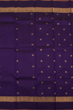 Royal Blue Kanjivaram Silk Saree-Rutambhara-RUTAMBHARA