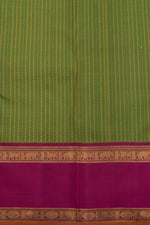Eevara Green Magenta Kancheevaram Heirloom Silk Saree-Rutambhara-Green-RUTAMBHARA
