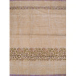 Hand Block Printed Chanderi Silk Cotton Saree-Rutambhara-RUTAMBHARA