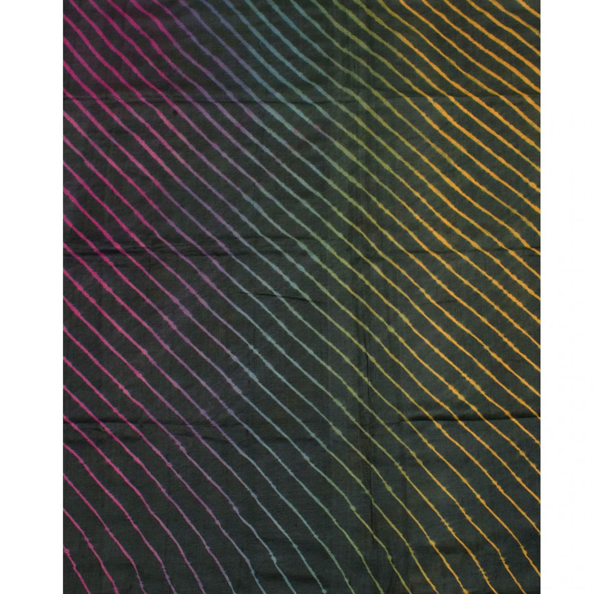 Lehariya Tussar Silk Saree